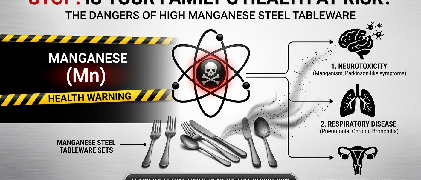 Is Your Cutlery Toxic? The Truth About High Manganese Steel Dangers