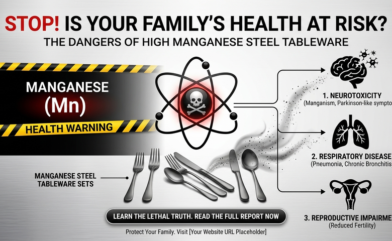 Is Your Cutlery Toxic? The Truth About High Manganese Steel Dangers